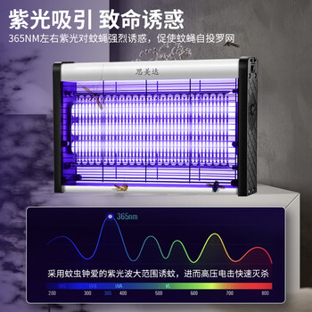 思美达 加强三管灭蚊灯35WP 驱蚊灯杀蚊蝇灯器防蚊子苍蝇神器捕蚊器 思美达 加强三管灭蚊灯35WP 驱蚊灯杀蚊蝇灯器防蚊子苍蝇神器捕蚊器