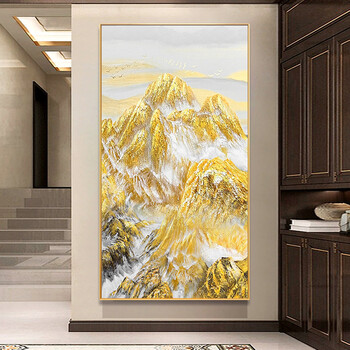 抽象画 僧侶 油彩画 德国】里希特Richter 抽象绘画作品装饰画芯油画高清图片素材库