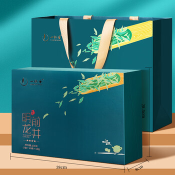 一杯香茶叶绿茶明前头芽龙井茶250g2025新茶礼盒装高档送礼送领导礼品