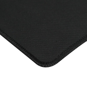 灵蛇（LINGSHE)鼠标垫 260*210*3mm家用办公游戏电脑桌垫  精密包边防滑  可水洗  黑色