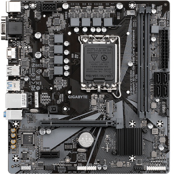 技嘉（GIGABYTE）H610M H V2 DDR4主板支持CPU12代酷睿12400F Intel H610 LGA 1700