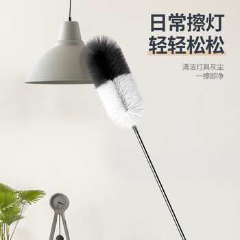 宝家洁除尘掸加长鸡毛掸子可伸缩屋顶蜘蛛网清洁扫天花板灰尘神器禅子 宝家洁除尘掸加长鸡毛掸子可伸缩屋顶蜘蛛网清洁扫天花板灰尘神器禅子