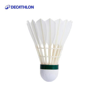 迪卡侬羽毛球防风专业训练耐打羽毛球耐打王12只77速FSC530鸭毛 5177734