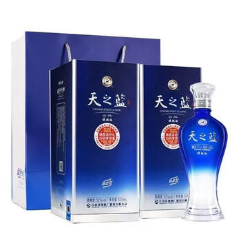 天之藍  〜洋河蓝色经典〜\r
中国酒 白酒 480ml 洋河蓝色经典天之蓝52度500毫升
