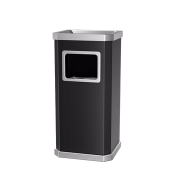 KUK酒店垃圾桶烟灰桶不锈钢大堂室外立式走廊带烟灰缸灭烟头垃圾筒