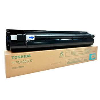 东芝（TOSHIBA）T-FC425C-C青色墨粉2020AC/2021AC/2520AC/2521AC/2525AC/3025AC/3525AC/4525AC/5525AC/6525AC碳粉