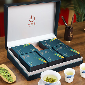 一杯香茶叶绿茶明前头芽龙井茶250g2025新茶礼盒装高档送礼送领导礼品