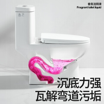 小仓熊洁厕灵洁厕液 厕所马桶清洁剂杀菌除垢祛味洁厕液 青柠450ml*1瓶