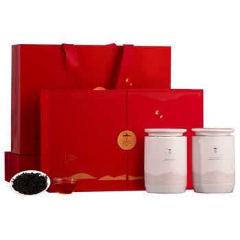 小茶匠 铭牌-正山小种礼盒160g 武夷山红茶中国茶礼盒装节日送礼