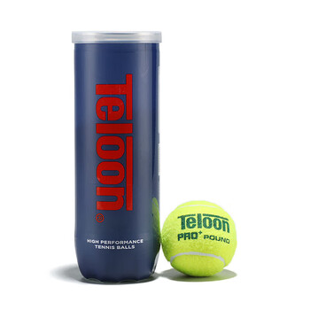 天龙(Teloon) 网球比赛训练习用球高弹耐磨 PRO+POUND 3粒装 天龙(Teloon) 网球比赛训练习用球高弹耐磨 PRO+POUND 3粒装