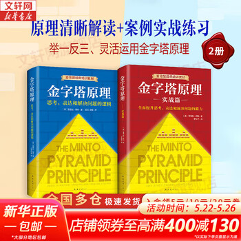 正版金字塔原理大全集(共2册) 管理学职场表达书麦肯锡培训教材