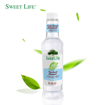 SWEET LIFE 0蔗糖咖啡糖浆 纯甜风味300ml 零卡糖无糖0脂肪调酒茶饮调味原料