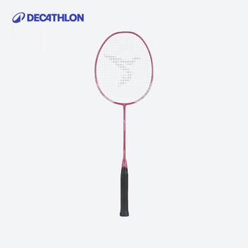 迪卡侬（DECATHLON）儿童羽毛球拍浆果粉色碳素复合（拍长620mm)-4865277