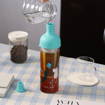 HARIOMOOMIN姆明联名系列冷萃壶夏季咖啡冷萃壶耐热玻璃冷萃壶