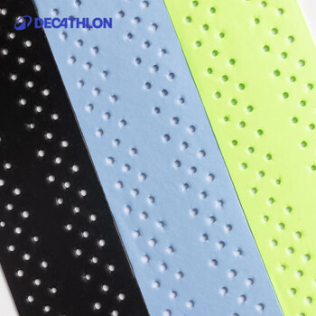 迪卡侬羽毛球拍pu加厚透气粘性3只装吸汗型吸汗带绿黑蓝×3-2752732 迪卡侬羽毛球拍pu加厚透气粘性3只装吸汗型吸汗带绿黑蓝×3-2752732