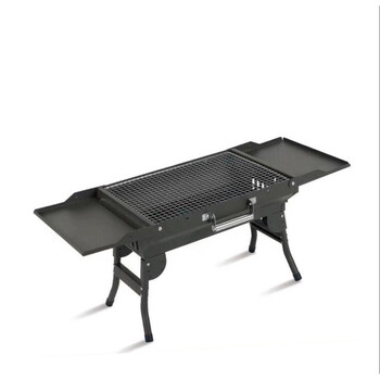【京东优选】户外便携烧烤炉多人大号带板户外烤架可折叠烧烤架 新款