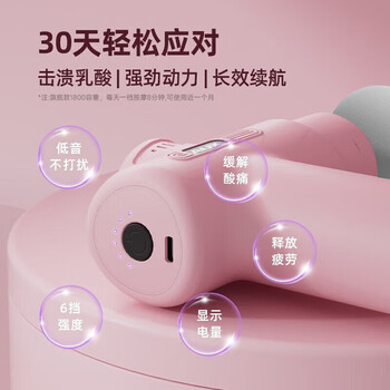 奥克斯(AUX)迷你筋膜枪按摩器多功能高频振动全身肌肉深层放松小型颈膜枪运动父母亲节春节情人七夕礼物男女 奥克斯(AUX)迷你筋膜枪按摩器多功能高频振动全身肌肉深层放松小型颈膜枪运动父母亲节春节情人七夕礼物男女