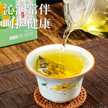 朕皇北京同仁堂胖大海金银花罗汉果菊花茶咽炎甘草止润肺咳痰吸烟160g