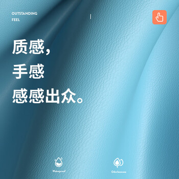 优联星硅胶鼠标垫 笔记本电脑桌书桌垫 小号办公游戏柔软防水键盘垫 蓝色260*210mm 不能用光电鼠标