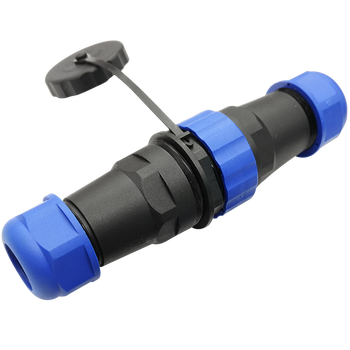 正鑫远 防水航空插头对接防水连接器45A新能源充电线接头XL28—19芯 (5A) 焊接（2个)