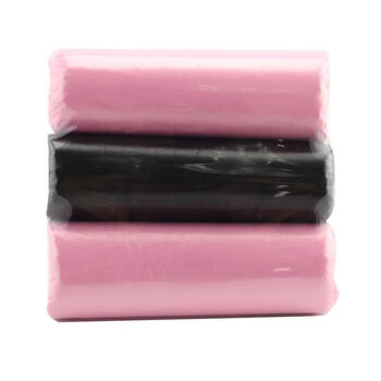 敏胤MYL-4555-2 4555 加厚点断式彩色垃圾袋 30PC*3/组 5组