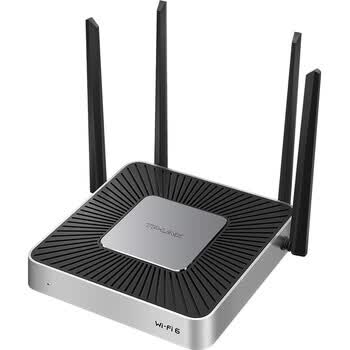 TP-LINK 企业级千兆无线路由器 wifi6 5G双频 多WAN口易展组网路由器 TL-XVR3000L易展版 WiFi6/5口