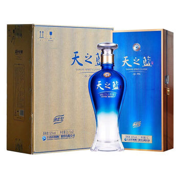 お得　天之藍 52% 560ml & 1801 ブランデー 750ml２本セット 天之蓝1000ml价格报价行情- 京东