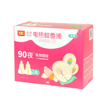 彩虹蚊香液 电热蚊香液乖乖特惠双瓶装驱蚊温和不刺激送:维达湿巾2片 彩虹蚊香液 电热蚊香液乖乖特惠双瓶装驱蚊温和不刺激送:维达湿巾2片