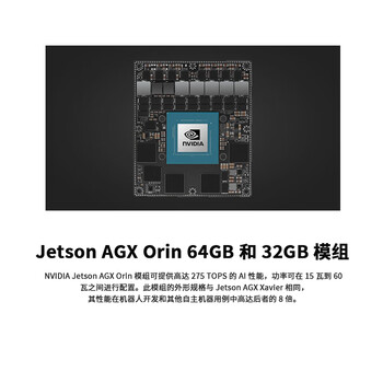 英伟达（NVIDIA）Jetson AGX Orin Developer Kit 64GB官方原装开发套件 945-13730-0050-000 512G套餐