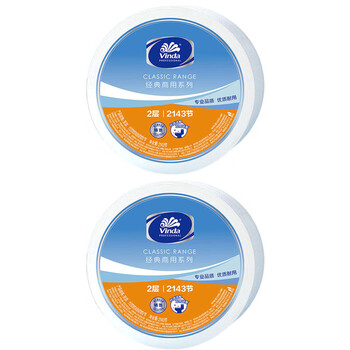 维达（Vinda）【食用油+大盘纸】非转基因本香菜籽油1.8L*2+V4418卷纸240米*2卷