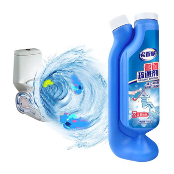 老管家 管道疏通剂厕所马桶卫浴地漏下水道清洁剂600g