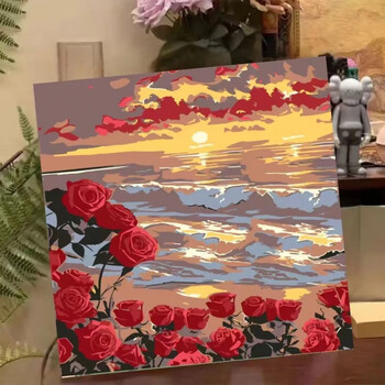 玫瑰油画品牌及商品- 京东