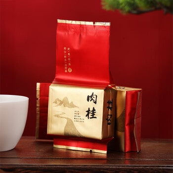 七春茶叶礼盒武夷山肉桂500g花香正岩茶礼盒装 节日送老丈人长辈礼品