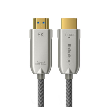 开博尔光纤镀银HDMI线六代光盾铠装工程级8K60hz4k240hz高清线2.1版 ps5电视投影显示器连接线12米 开博尔光纤镀银HDMI线六代光盾铠装工程级8K60hz4k240hz高清线2.1版 ps5电视投影显示器连接线12米