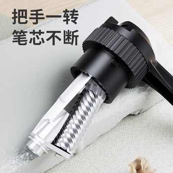 大V削笔器新V5墨盒 dav素描削笔器小v速写炭笔铅笔彩铅专用卷笔刀美术生专用书写长笔芯手摇转笔刀