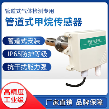正鑫远管道式甲烷传感器CH4气体变送器新风管道甲烷浓度检测仪工业农业 4-20mA型单甲烷检测 正鑫远管道式甲烷传感器CH4气体变送器新风管道甲烷浓度检测仪工业农业 4-20mA型单甲烷检测