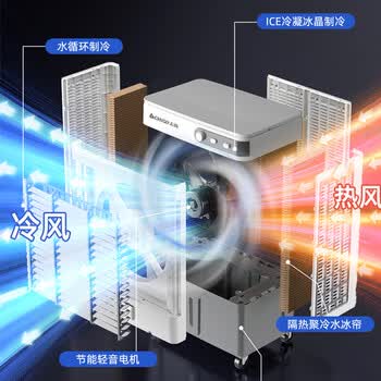 志高（CHIGO）空调扇工业冷风机强力制冷电冷风扇移动水冷空调加冰块商用冷气机大面积车间超强降温