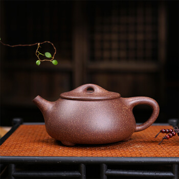 助理工艺美术师 吕旭峰【满瓢】稀有紫玉金砂 极易泡养 透气性好