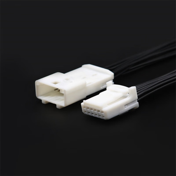 正鑫远 汽车连接器线束插头公母对插24孔母端 1318917-1带线30cm0.5平方