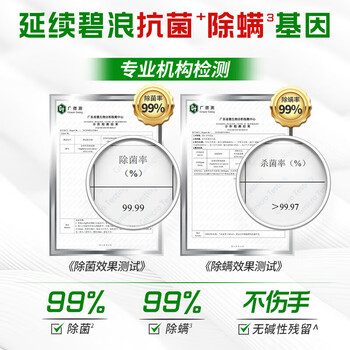 碧浪洗衣粉【专研抗菌洗衣粉 大容量】自然清新4.1kg