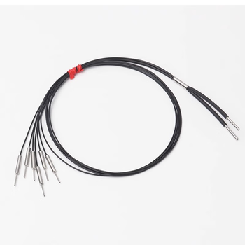 鑫凯辰 多头光纤传感器一分2468多组光纤放大器感应探头对射反射模具定位 1/2 1