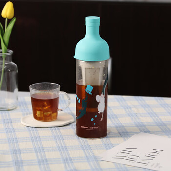HARIOMOOMIN姆明联名系列冷萃壶夏季咖啡冷萃壶耐热玻璃冷萃壶
