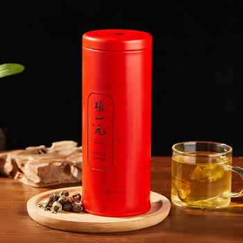 张一元茉莉花茶【特种浓香型】7窨绿茶绣球龙珠 罐装茶叶云叶香珠100g