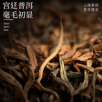 印象堂老树原产小青柑陈皮普洱茶300g15年金芽叶礼盒装端午送人