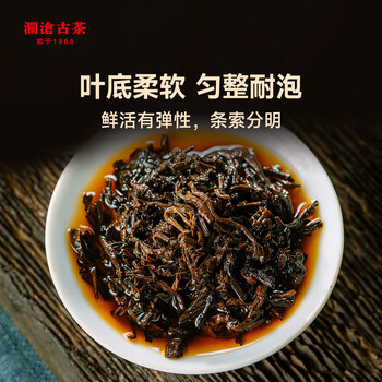 澜沧古茶 2024年景迈春香熟茶 景迈山春茶老树拼古树普洱茶茶叶357g