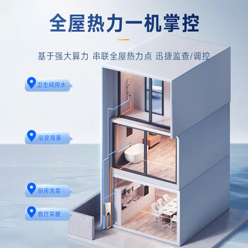 林内（Rinnai）燃气壁挂炉 WIFI语音双智控【超二级能效】生活热水家用地暖采暖锅炉L1PB40-35C39
