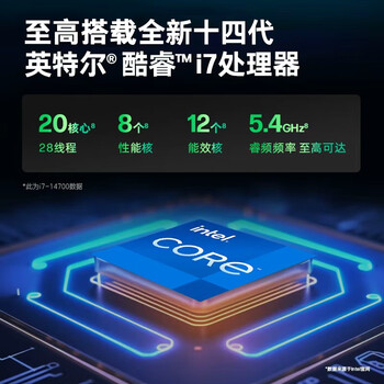 惠普战99 高性能台式电脑主机(14代i5-14500 16G 1TSSD)23.8英寸护眼大屏 商用办公 教育学习机