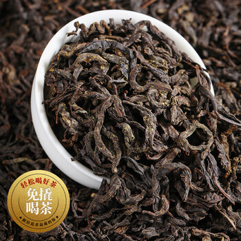 七春黑茶500g泾阳金花茯茶陕西西安特产茶叶礼罐散茶中秋节送长辈礼物