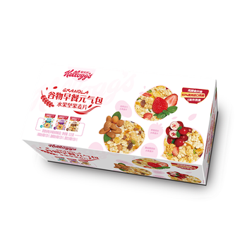 家乐氏早餐水果坚果麦片独立小包装办公室下午茶点酸奶谷物脆525g礼盒 家乐氏早餐水果坚果麦片独立小包装办公室下午茶点酸奶谷物脆525g礼盒
