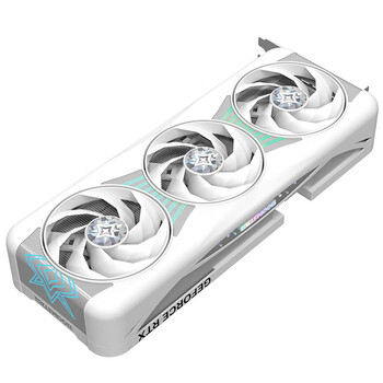 影驰 GeForce RTX 5060 Ti 星曜 LUNA MAX OC 16GB GDDR7 DLSS 4 电竞游戏设计剪辑AI电脑镜面显卡